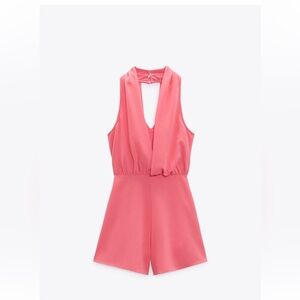 NWT Zara Halter Romper